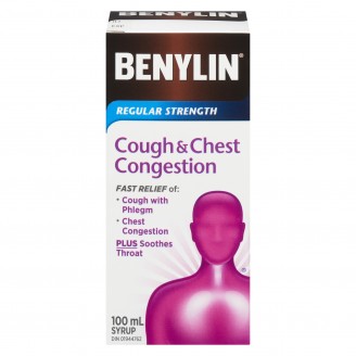 Benylin DM Regular Strength Cough & Chest Congestion Syrup